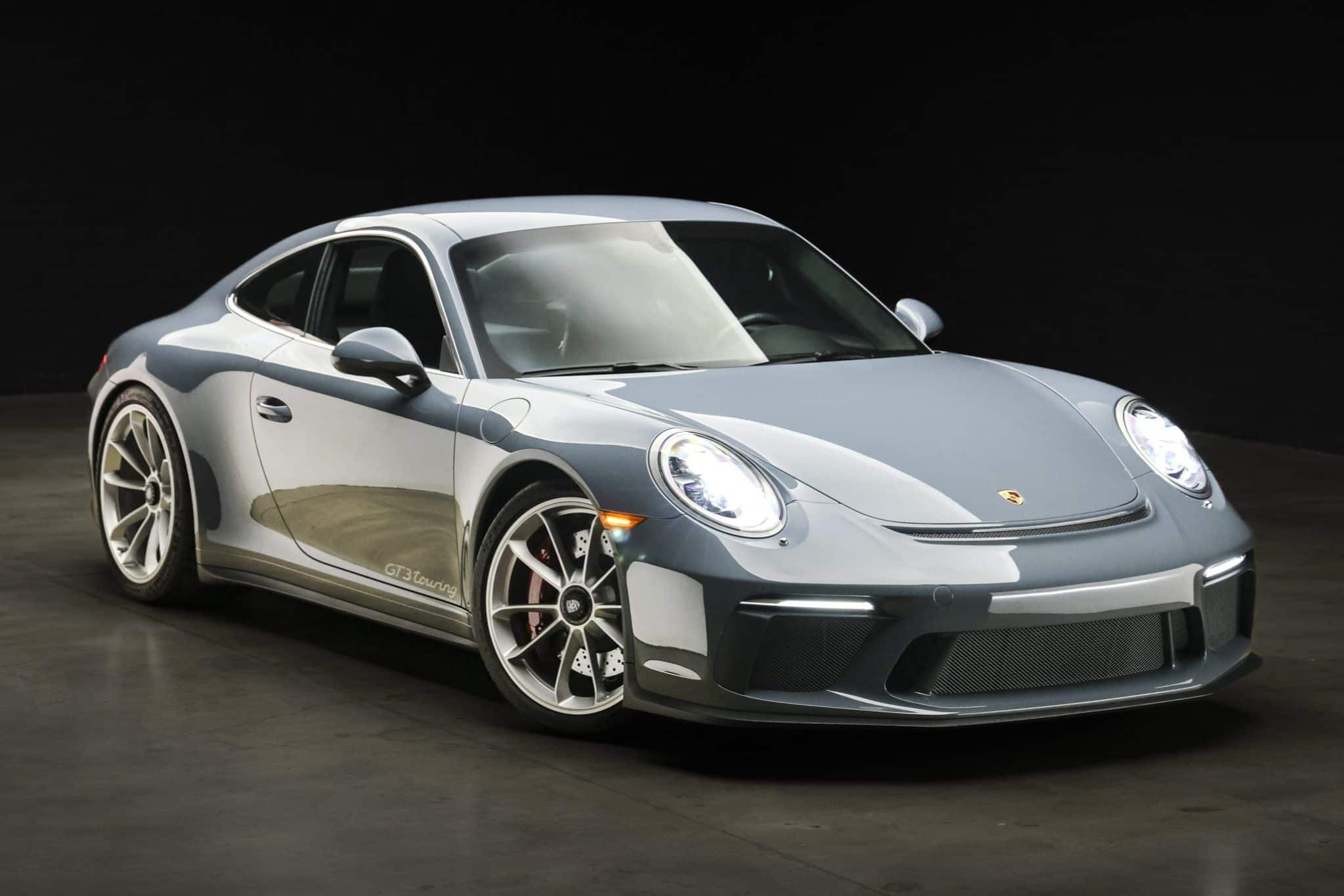 2018 Porsche 911 GT3 Touring in Graphite Blue Metallic