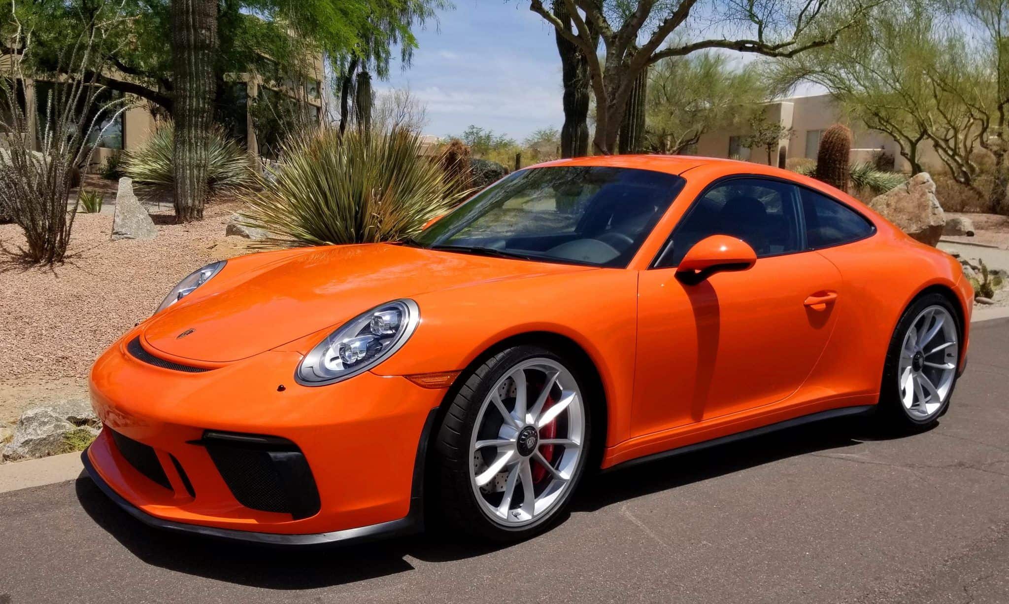 2019 Porsche 911 GT3 Touring in Exterior in Custom Color Non-Metallic