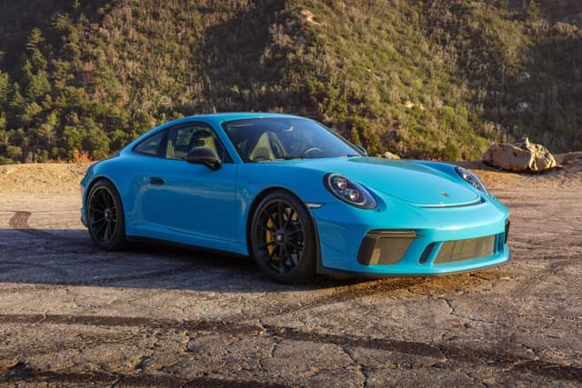 2019 Porsche 911 GT3 Touring in Miami Blue — photo 1