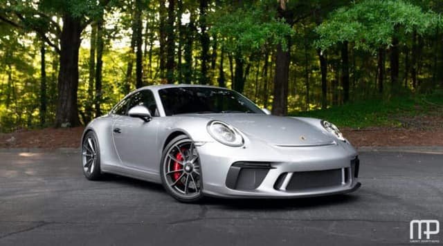 2019 Porsche 911 GT3 Touring in GT Silver Metallic — photo 1