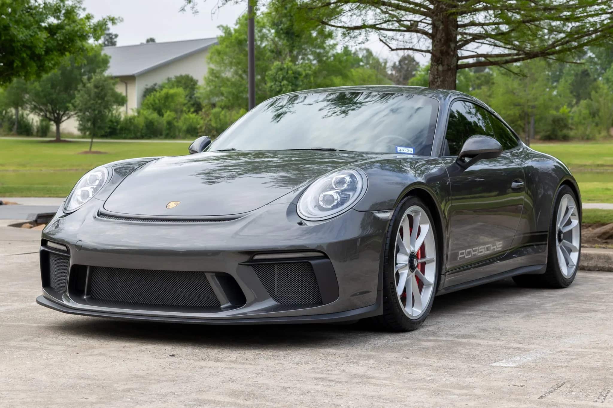 2019 Porsche 911 GT3 Touring in Agate Grey Metallic