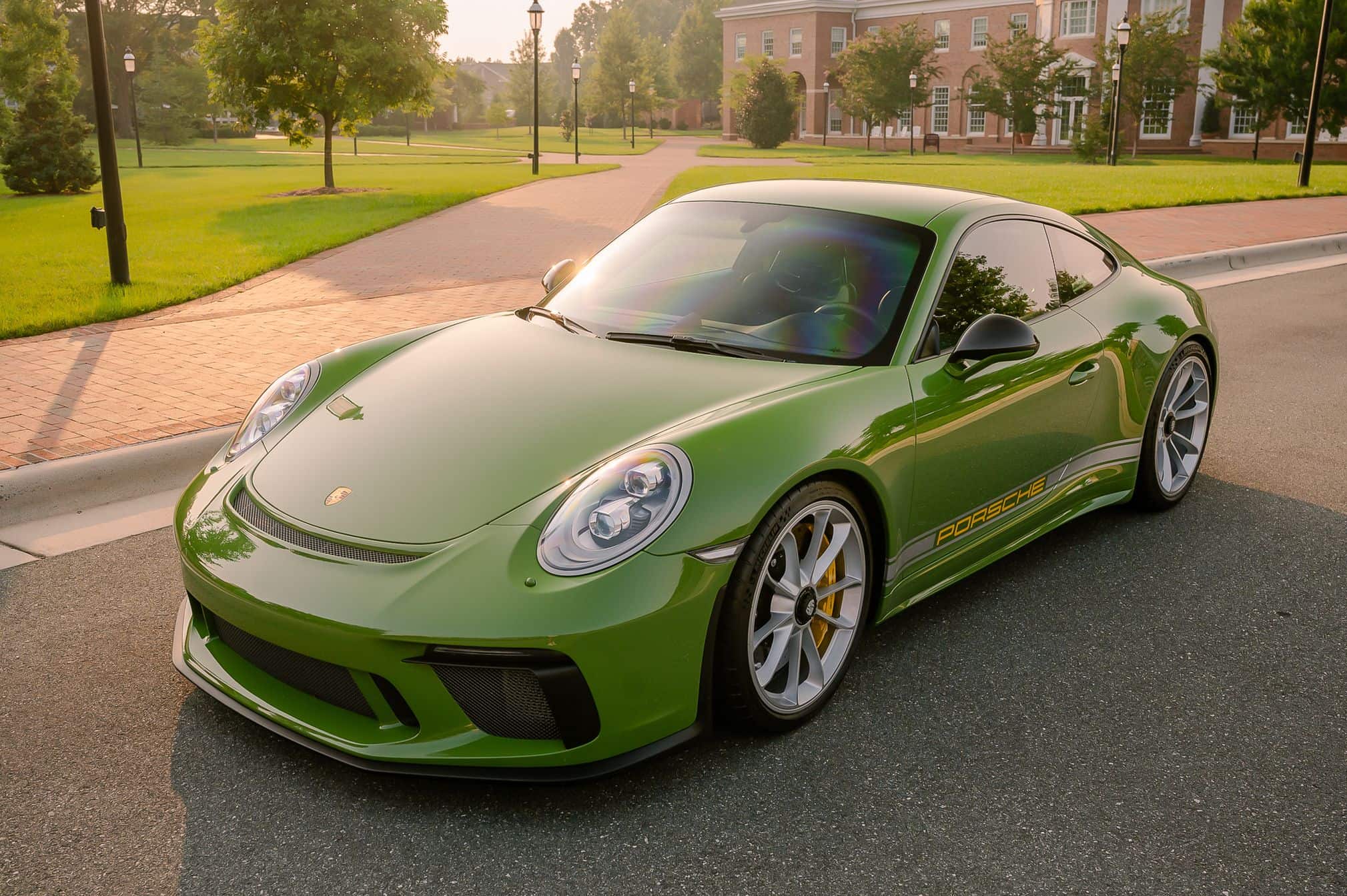 2018 Porsche 911 GT3 Touring in Exterior in Custom Color Non-Metallic