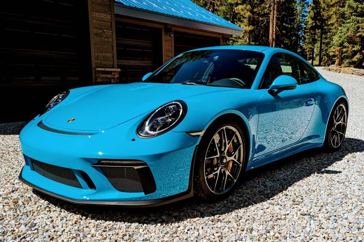 2019 Porsche 911 GT3 Touring in Miami Blue
