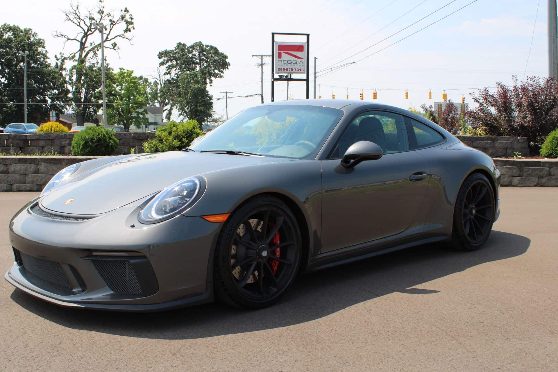 2019 Porsche 911 GT3 Touring in Agate Grey Metallic