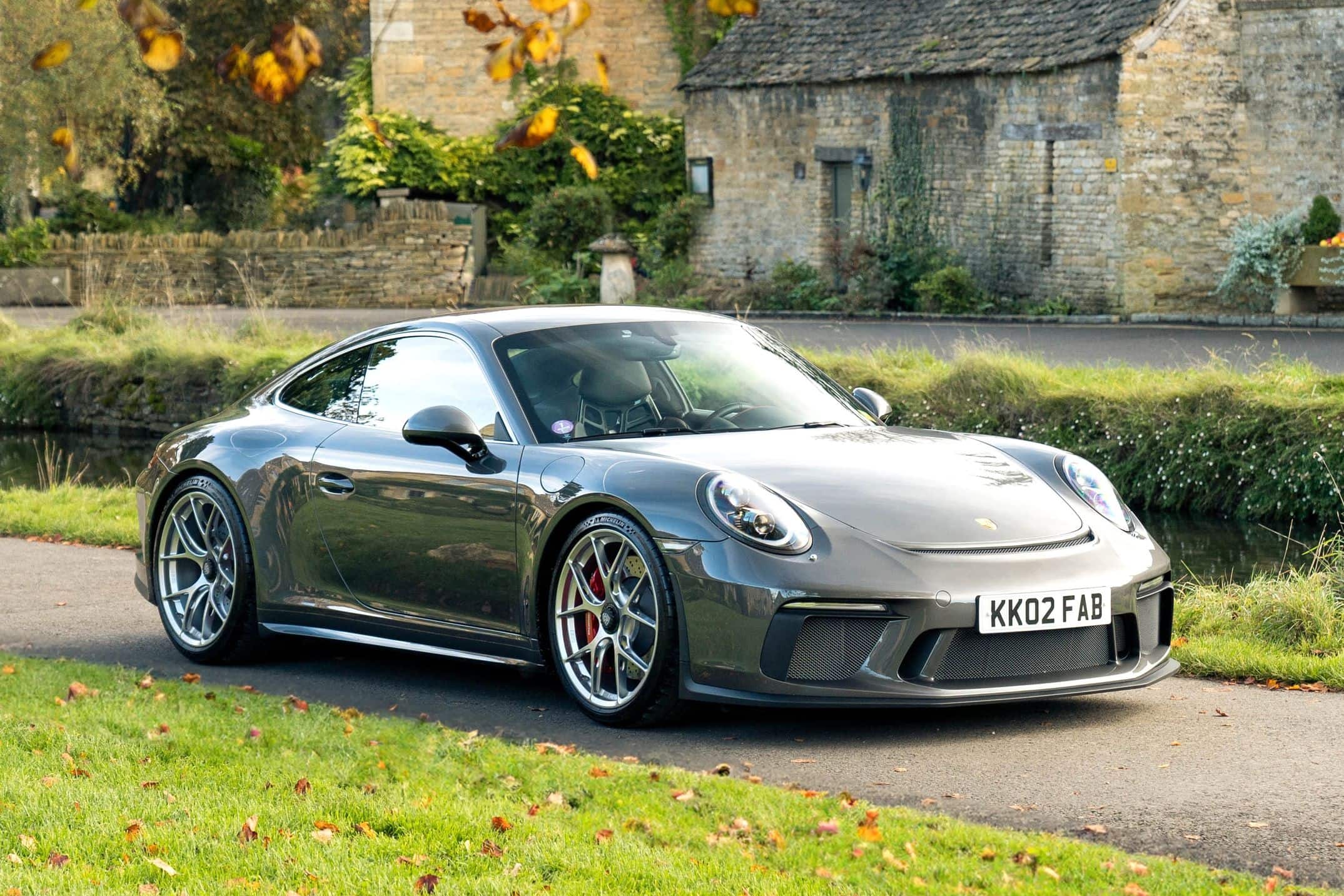 2018 Porsche 911 GT3 Touring in Agate Grey Metallic