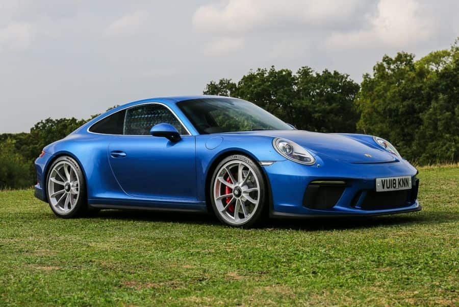 2018 Porsche 911 GT3 Touring in Sapphire Blue Metallic
