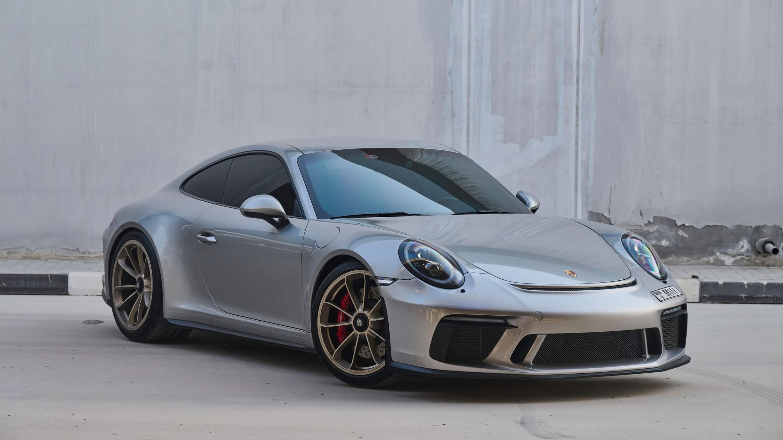 2018 Porsche 911 GT3 Touring in GT Silver Metallic