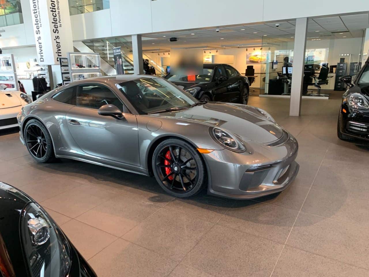2019 Porsche 911 GT3 Touring in Agate Grey Metallic