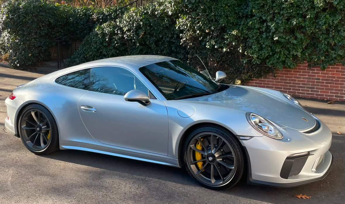 2018 Porsche 911 GT3 Touring in Rhodium Silver Metallic