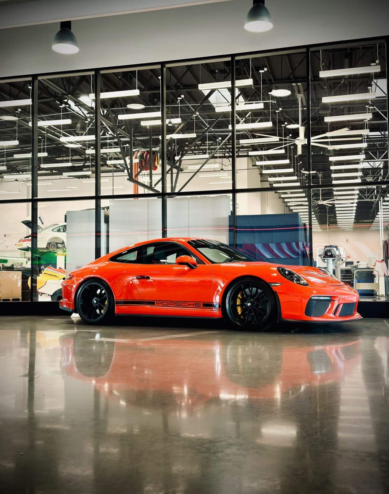 2018 Porsche 911 GT3 Touring in Lava Orange