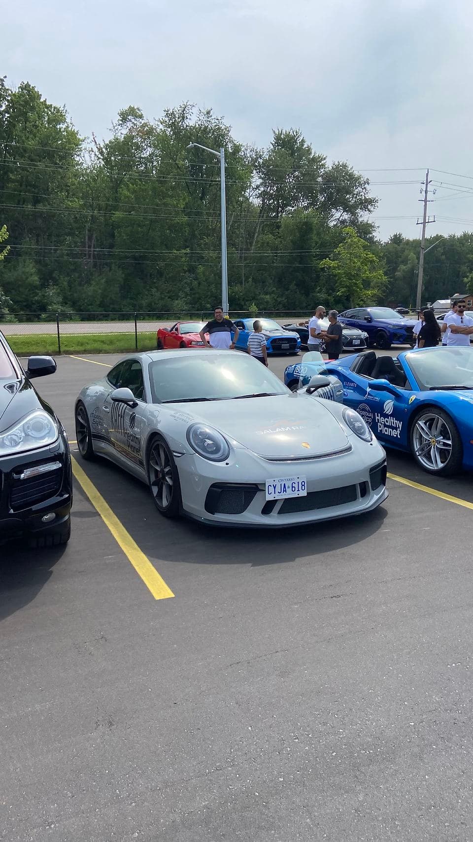 2018 Porsche 911 GT3 Touring in Chalk
