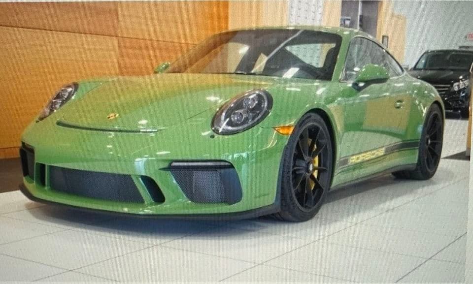 2018 Porsche 911 GT3 Touring in Exterior in Custom Color Non-Metallic