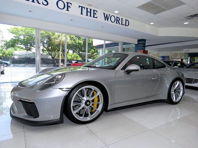 2018 Porsche 911 GT3 Touring in GT Silver Metallic