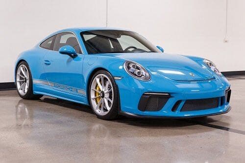 2019 Porsche 911 GT3 Touring in Miami Blue