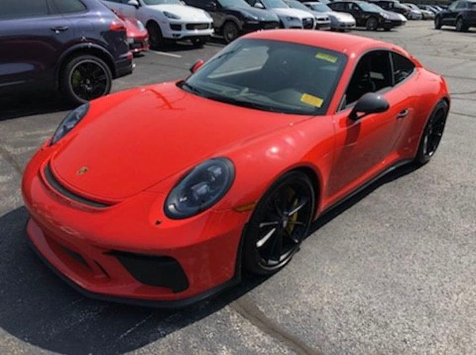 2018 Porsche 911 GT3 Touring in Lava Orange