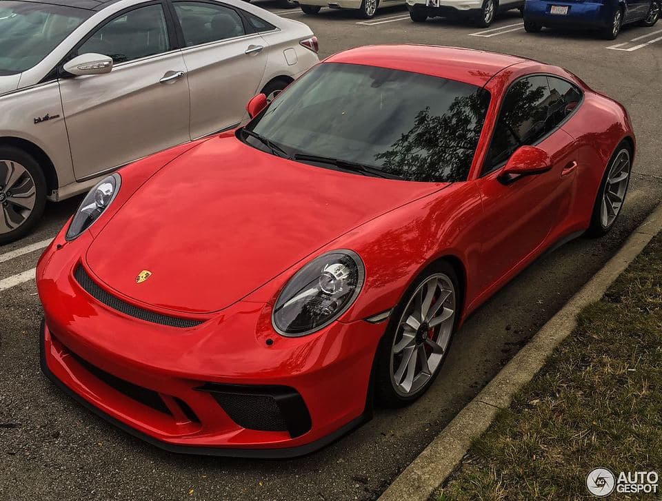 2018 Porsche 911 GT3 Touring in Guards Red