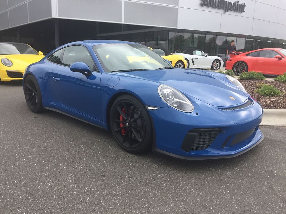 2018 Porsche 911 GT3 Touring in Exterior in Custom Color Non-Metallic
