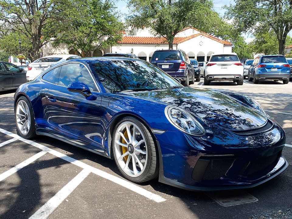 2018 Porsche 911 GT3 Touring in Exterior in Custom Color Non-Metallic
