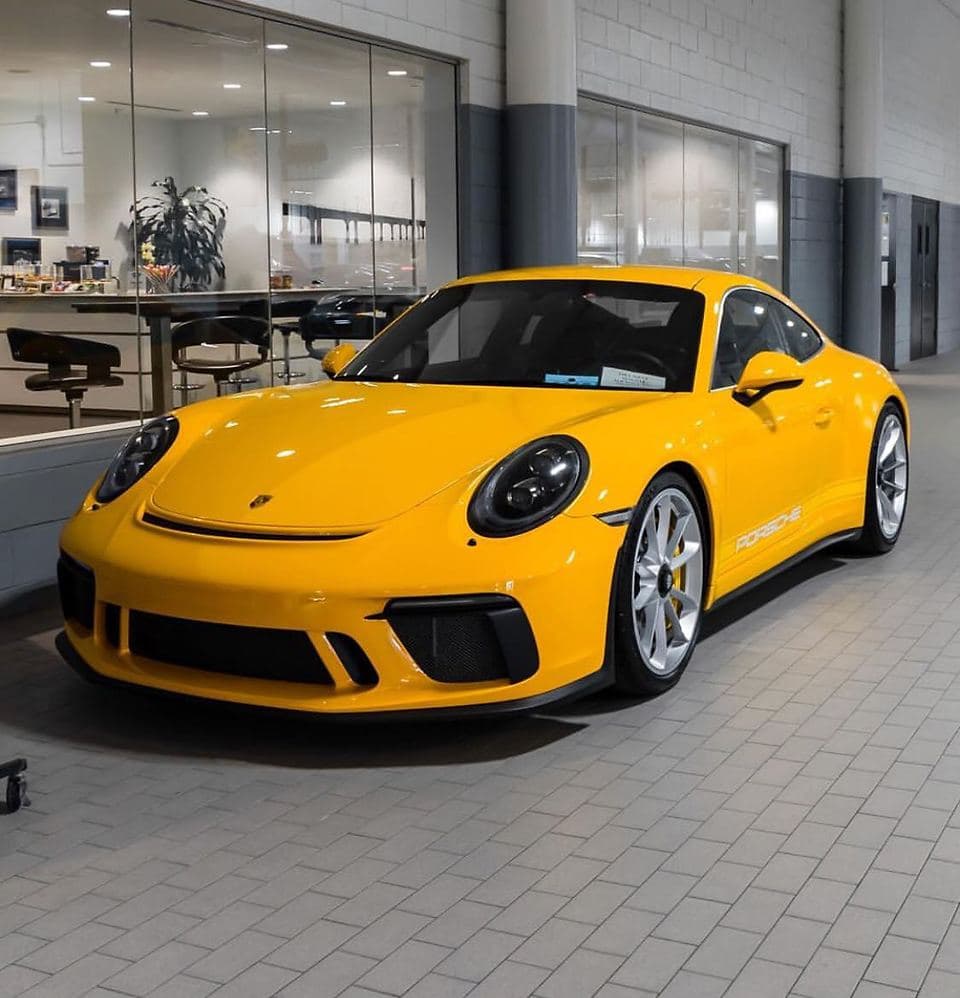 2018 Porsche 911 GT3 Touring in Exterior in Custom Color Non-Metallic