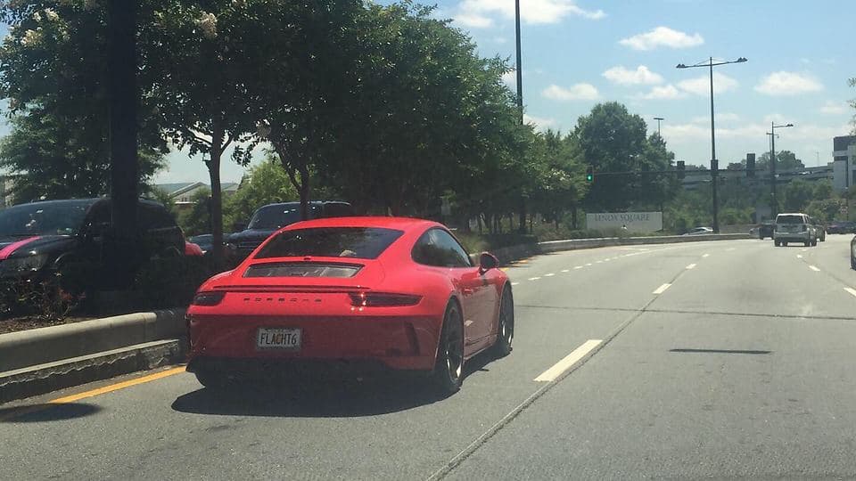 2018 Porsche 911 GT3 Touring in Guards Red
