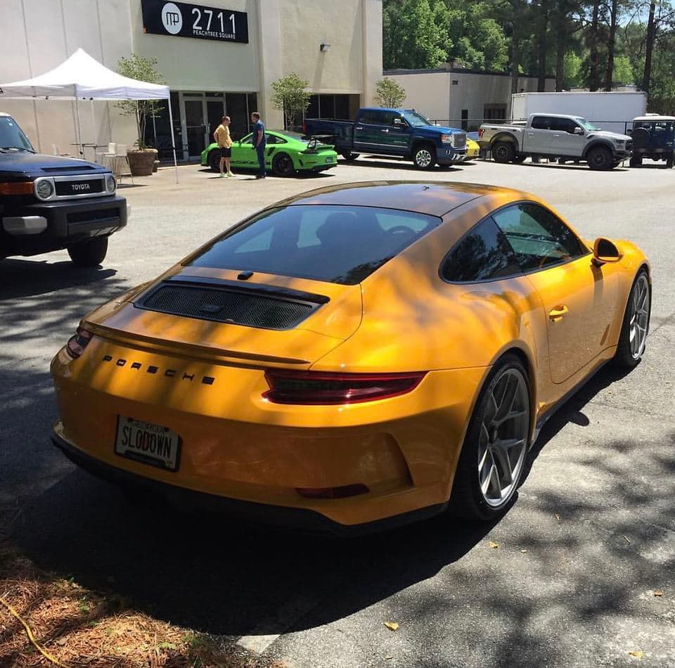 2018 Porsche 911 GT3 Touring in Exterior in Custom Color Non-Metallic