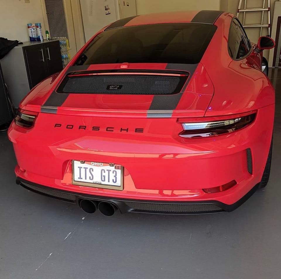 2018 Porsche 911 GT3 Touring in Guards Red