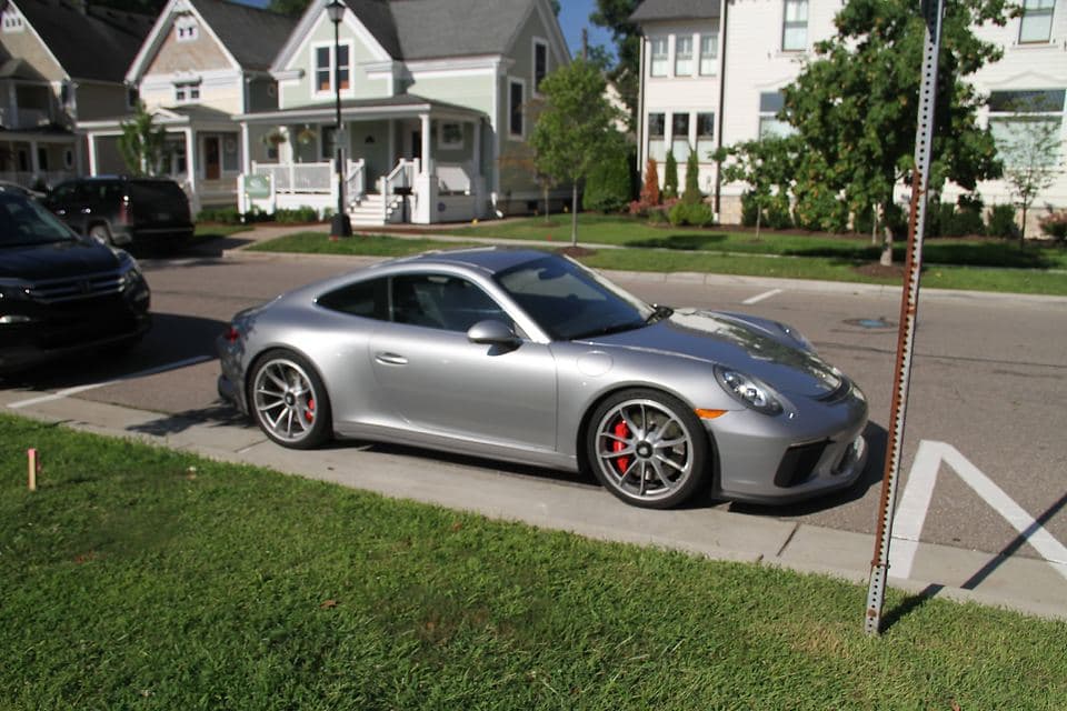 2019 Porsche 911 GT3 Touring in GT Silver Metallic