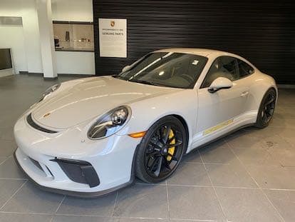 2018 Porsche 911 GT3 Touring in Chalk