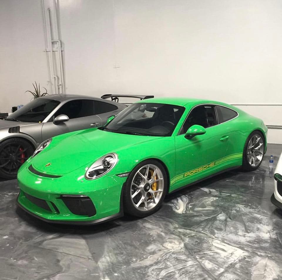 2018 Porsche 911 GT3 Touring in Exterior in Custom Color Non-Metallic
