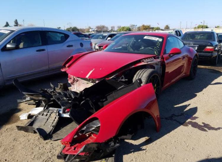 2019 Porsche 911 GT3 Touring in Carmine Red