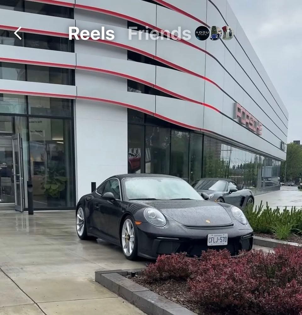 2018 Porsche 911 GT3 Touring in Jet Black Metallic