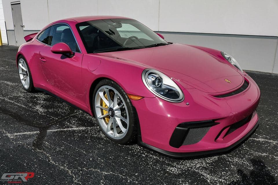 2018 Porsche 911 GT3 Touring in Exterior in Custom Color Non-Metallic