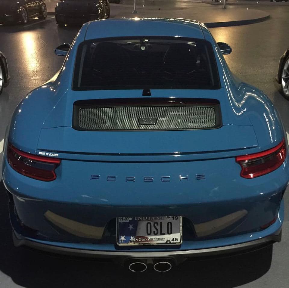 2018 Porsche 911 GT3 Touring in Exterior in Custom Color Non-Metallic