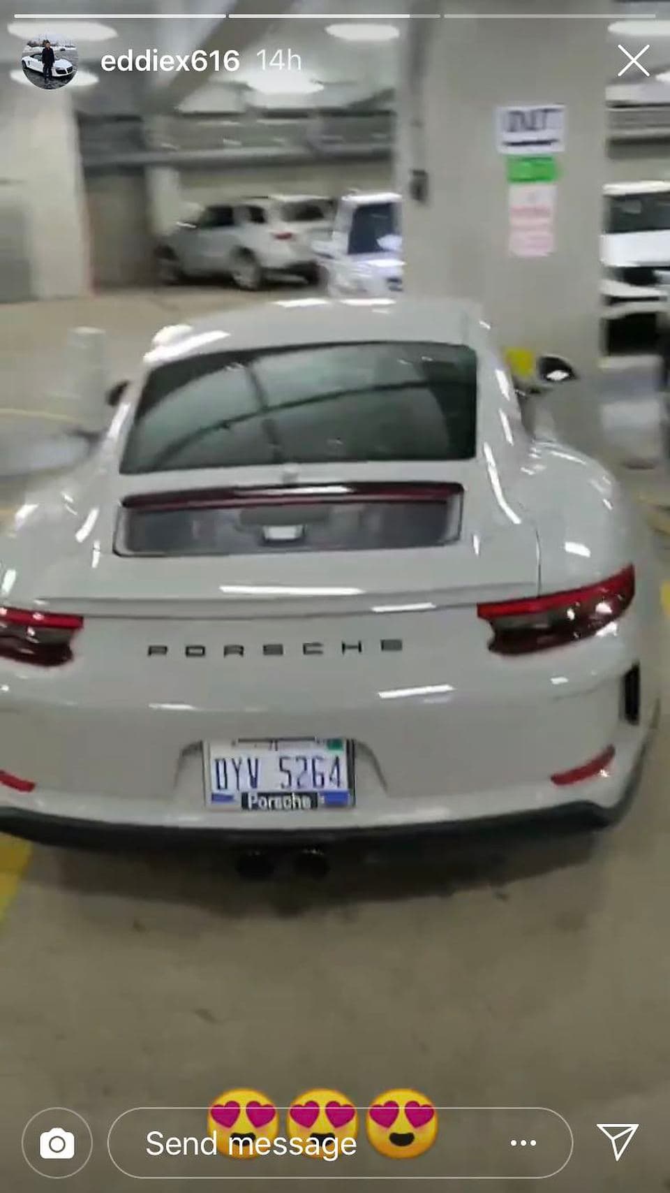 2019 Porsche 911 GT3 Touring in Chalk