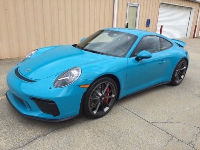2018 Porsche 911 GT3 Touring in Miami Blue