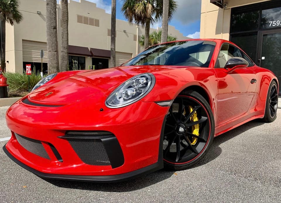 2018 Porsche 911 GT3 Touring in Guards Red