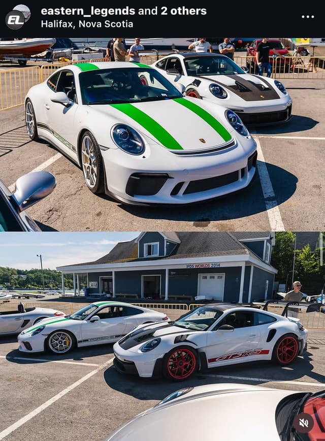 2018 Porsche 911 GT3 Touring in White — photo 2