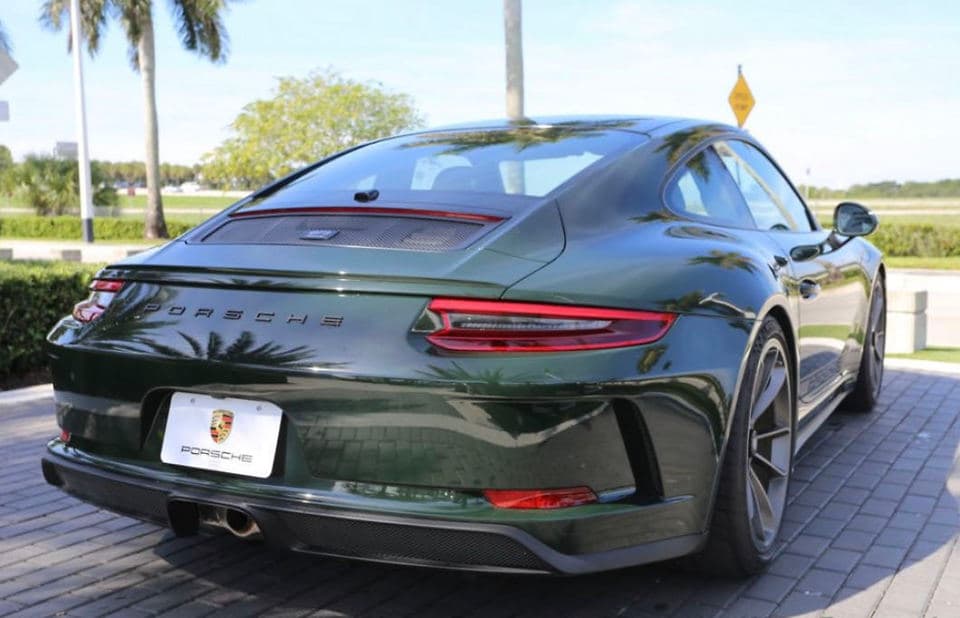 2018 Porsche 911 GT3 Touring in Exterior in Custom Color Non-Metallic