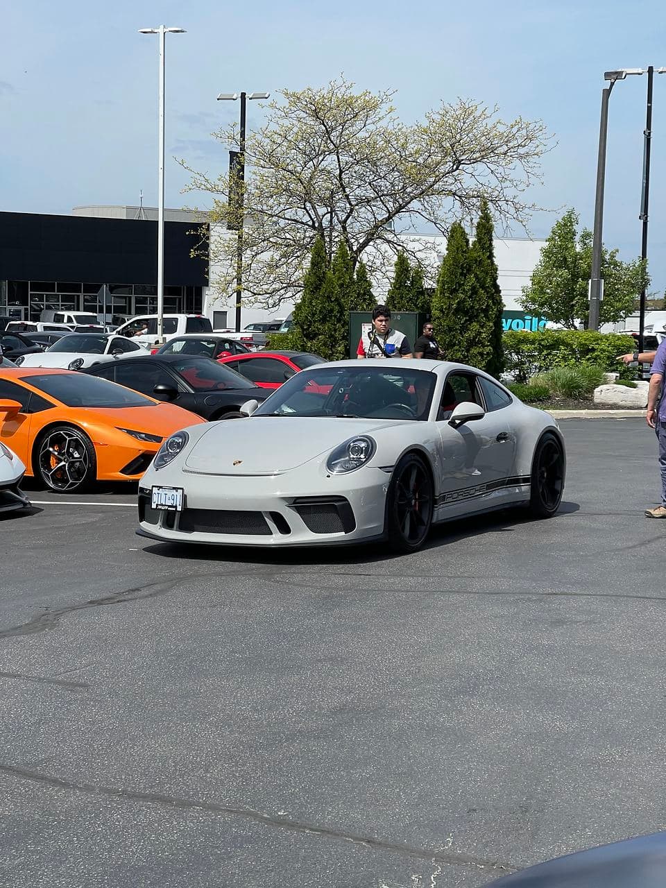 2018 Porsche 911 GT3 Touring in Chalk