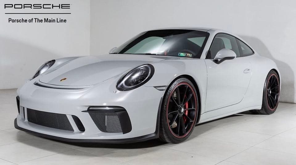 2018 Porsche 911 GT3 Touring in Chalk