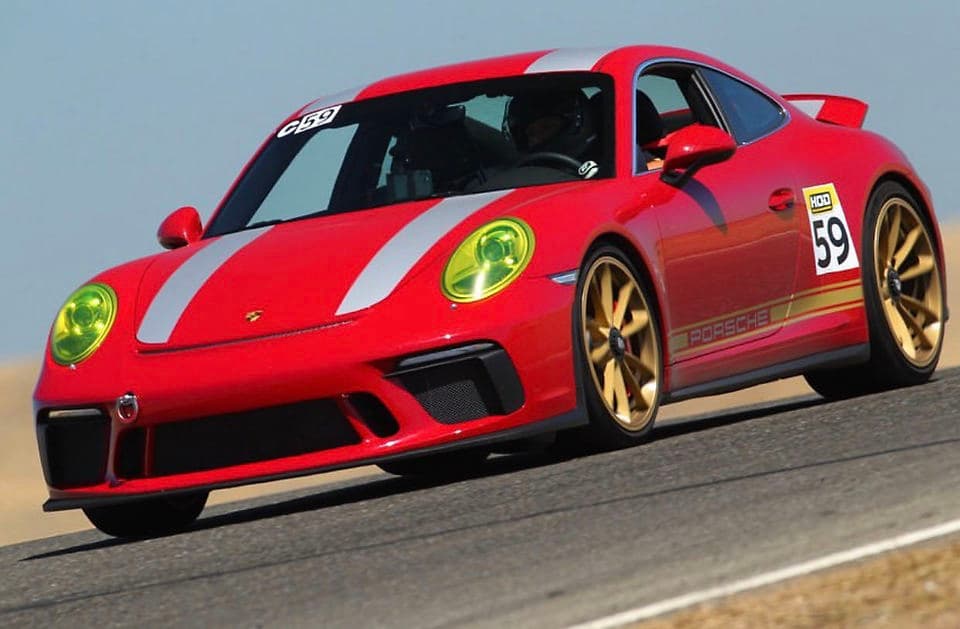 2018 Porsche 911 GT3 Touring in Carmine Red
