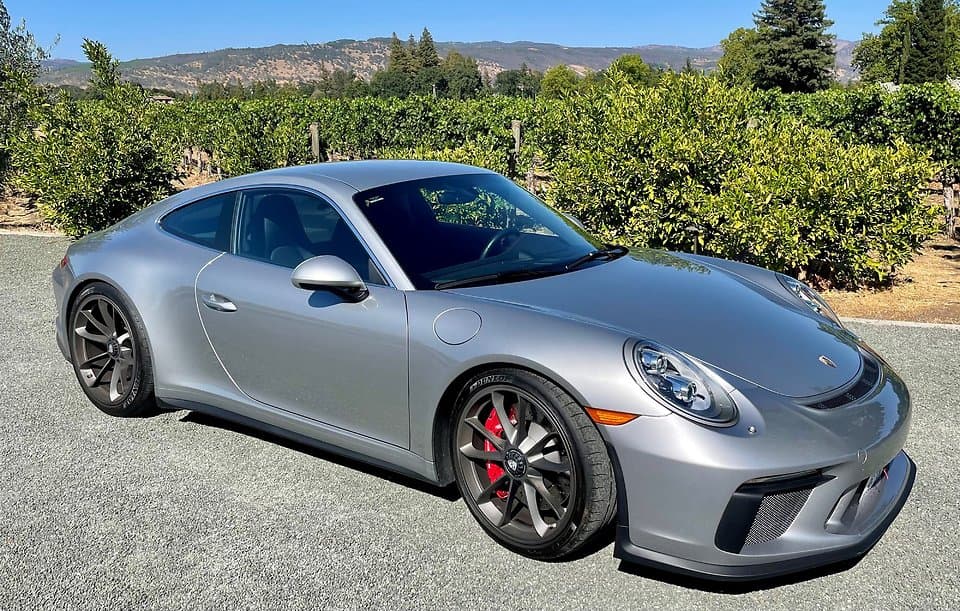 2018 Porsche 911 GT3 Touring in GT Silver Metallic