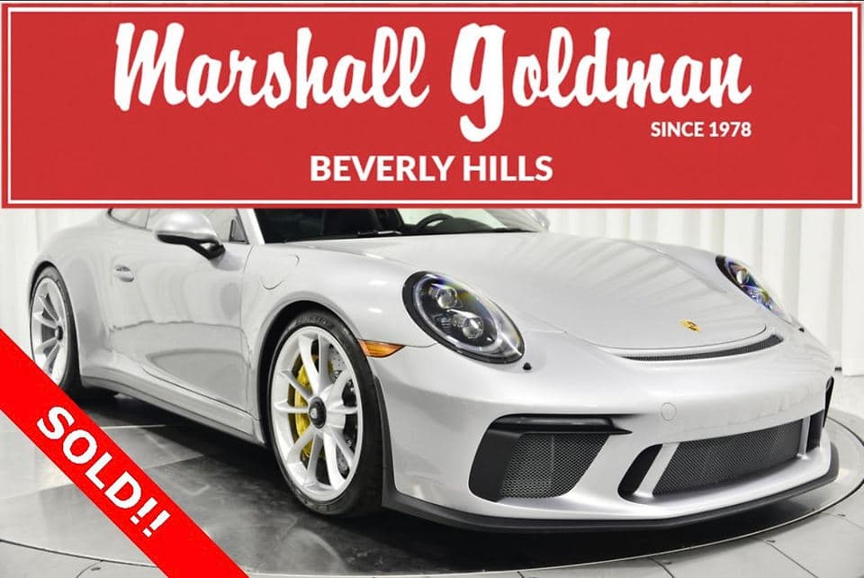 2018 Porsche 911 GT3 Touring in GT Silver Metallic