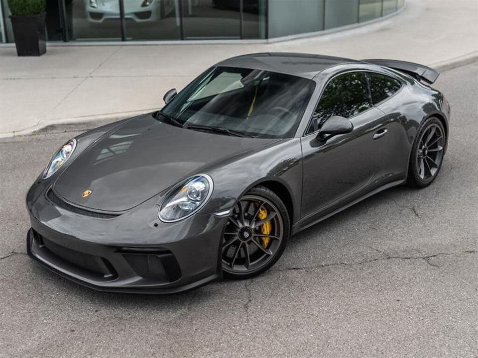 2018 Porsche 911 GT3 Touring in Agate Grey Metallic