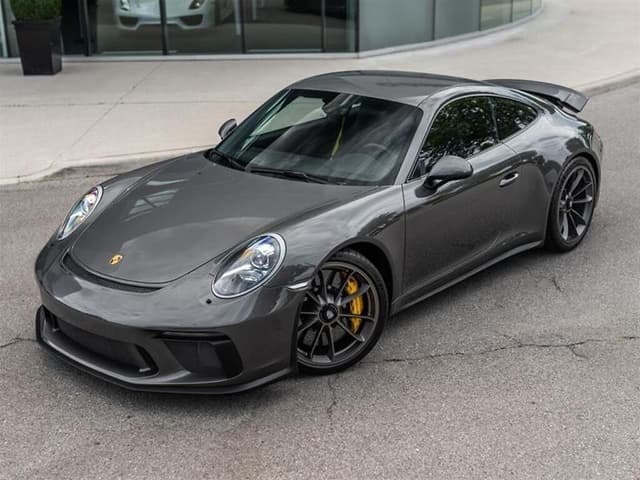 2018 Porsche 911 GT3 Touring in Agate Grey Metallic — photo 2