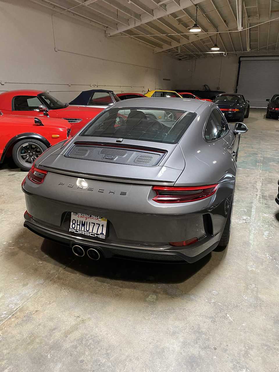 2018 Porsche 911 GT3 Touring in Agate Grey Metallic