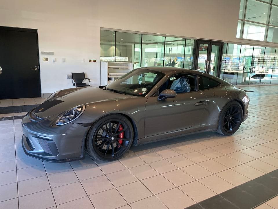 2019 Porsche 911 GT3 Touring in Agate Grey Metallic
