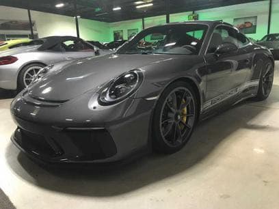 2019 Porsche 911 GT3 Touring in Agate Grey Metallic