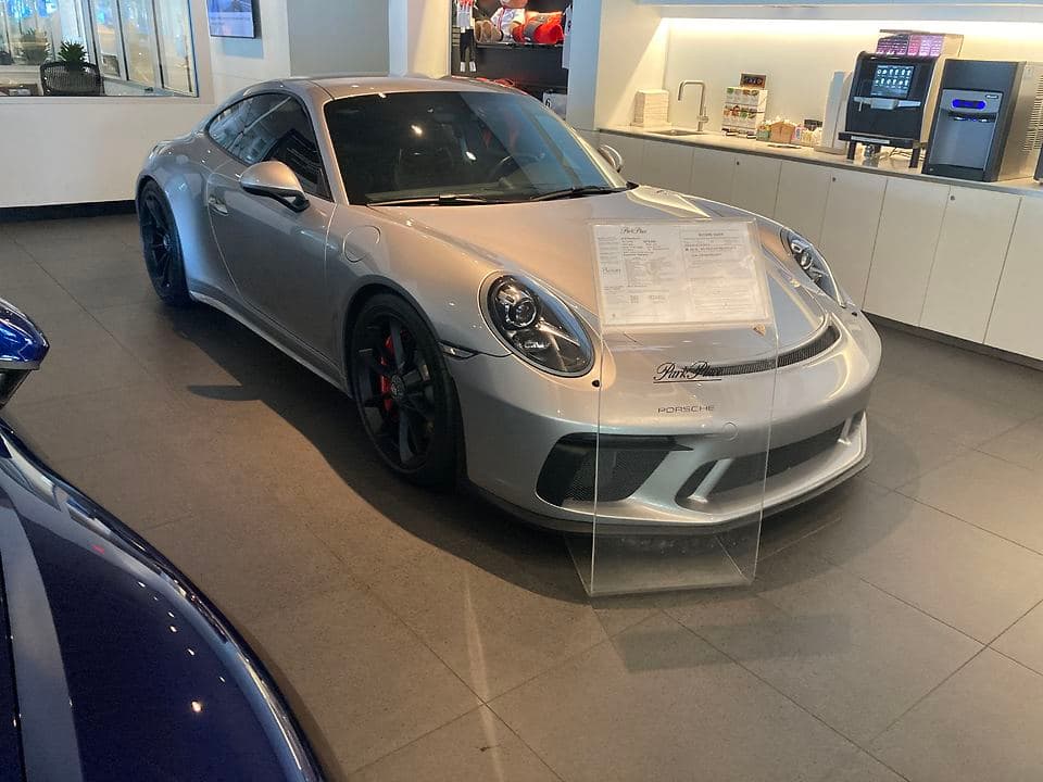 2018 Porsche 911 GT3 Touring in GT Silver Metallic