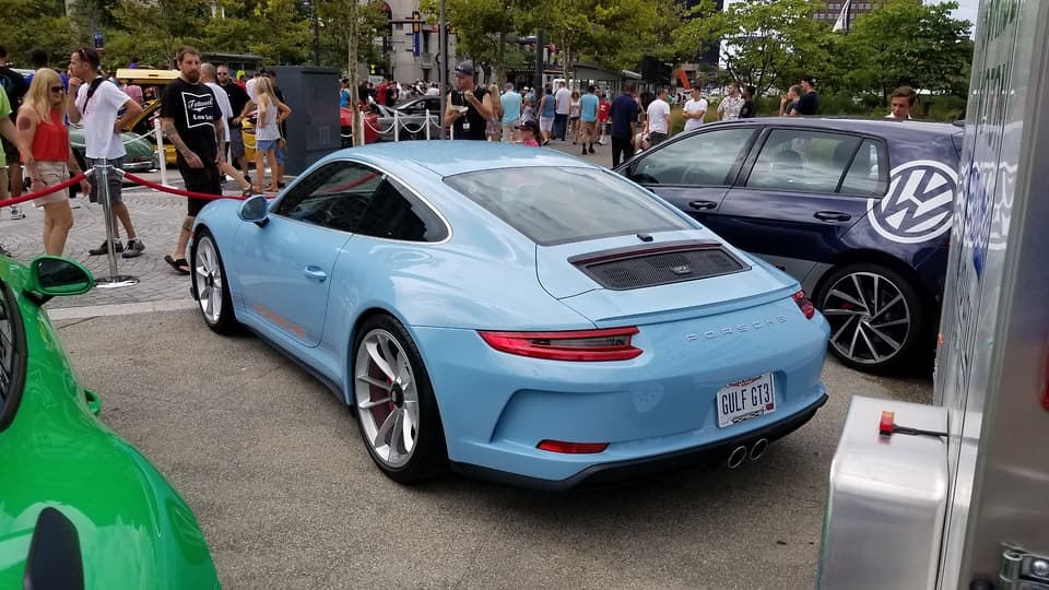 2018 Porsche 911 GT3 Touring in Exterior in Custom Color Non-Metallic